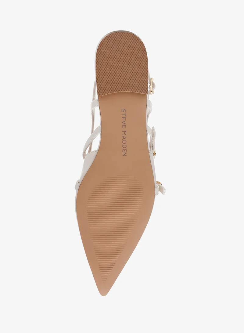 STEVE MADDEN  Patent PU Metal Buckle Sandals for Women | Best Price UAE